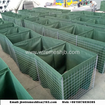 Defensive Bastion Hesco Barriers For Military Sand Wall